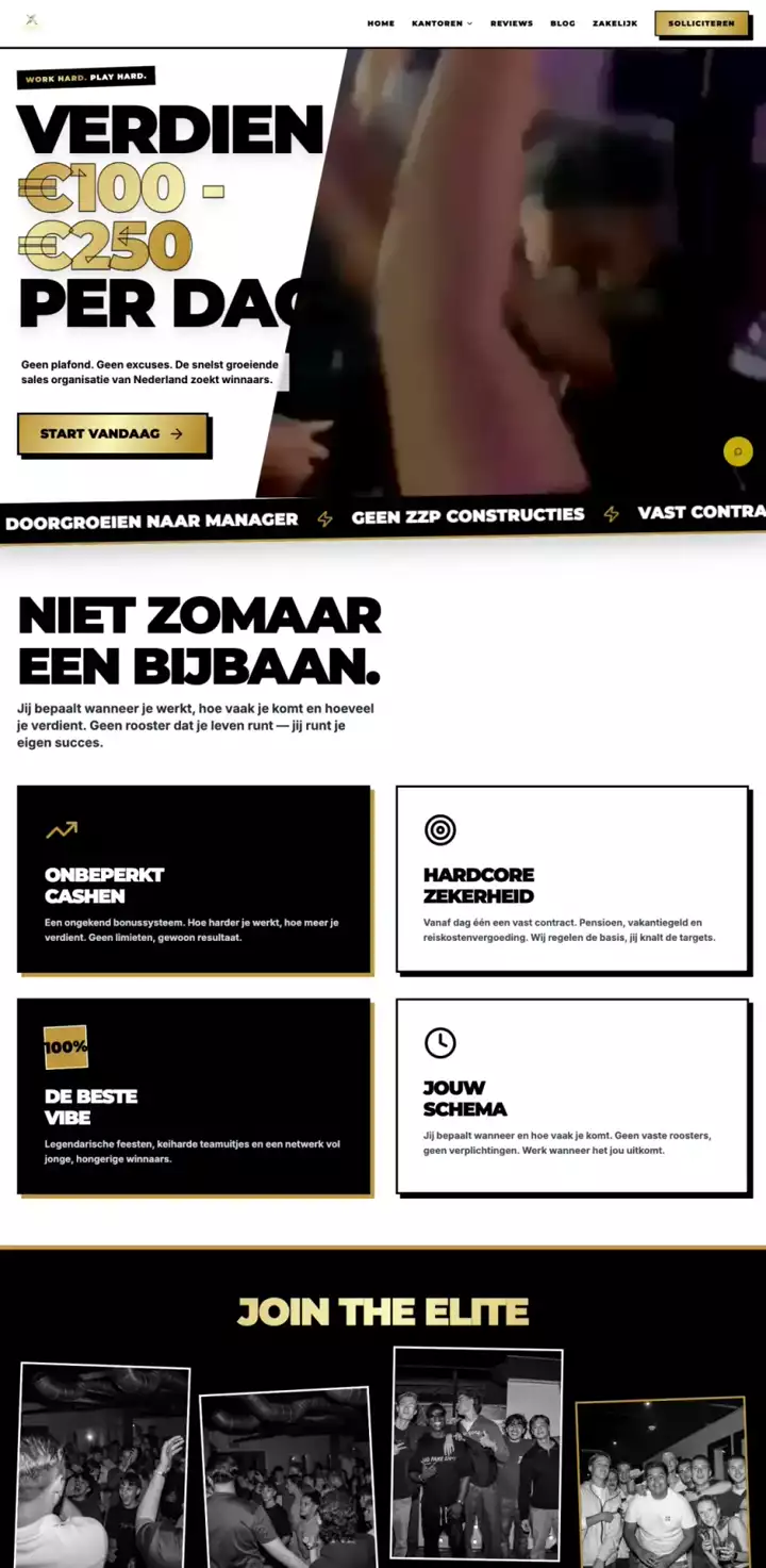 Website of High-End Marketing
