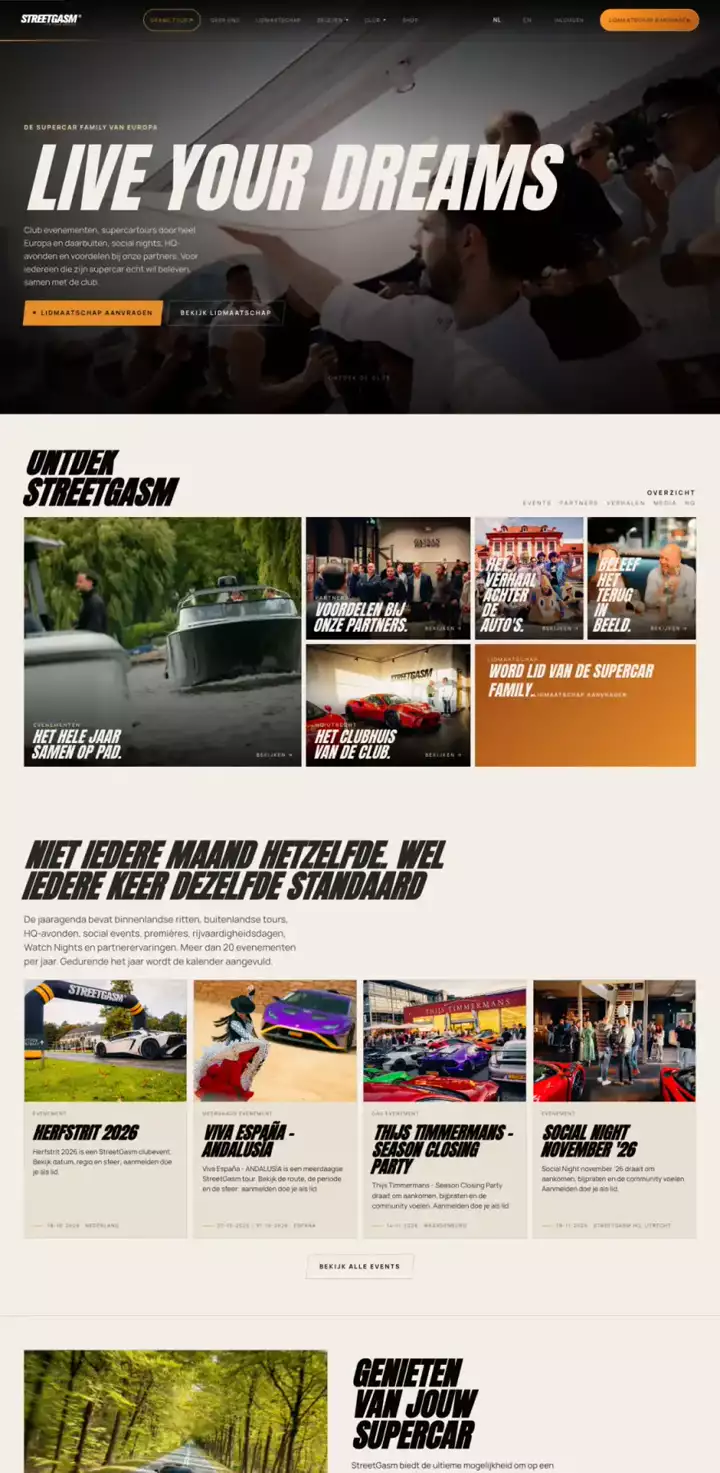 Website of StreetGasm