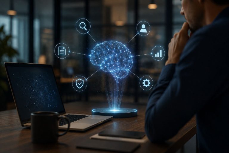 AI-content en thematische autoriteit voor moderne zoekopdrachten