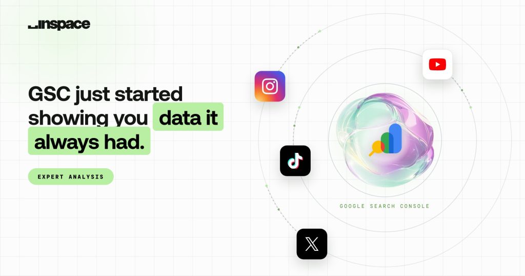 Google Search Console just started showing you data it always had